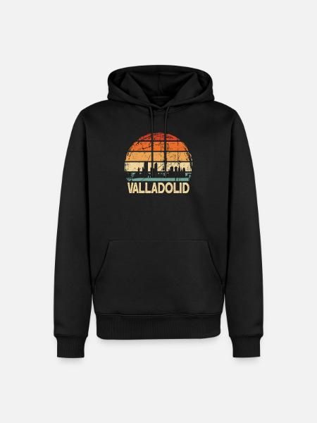Valladolid - Men’s Premium Organic Hoodie - black