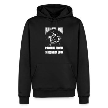 Basketball Basketball Player Basketball Team - Sweat à capuche Premium bio Homme - noir - Devant - Nico (187cm)
