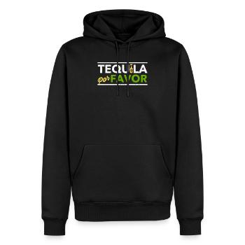 Tequila Por Favor Lustiges Cinco De Mayo Trinken - Männer Premium Bio Hoodie - Schwarz - Vorne - Nico (187cm)