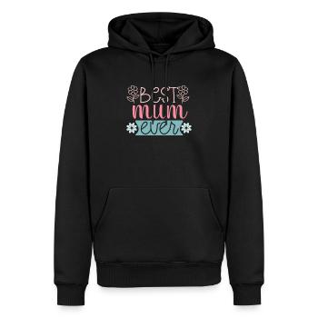 Süße Muttertags-Familienliebe - Beste Mutter - Männer Premium Bio Hoodie - Schwarz - Vorne - Nico (187cm)