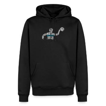 Wasserballspieler Trainer Sportliebhaber Sportler - Männer Premium Bio Hoodie - Schwarz - Vorne - Nico (187cm)