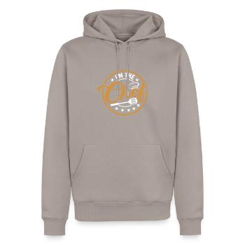 I'm The Chef Cook Chef Restaurant Chefs Tools Food - Männer Premium Bio Hoodie - Taupe - Vorne - Nico (187cm)