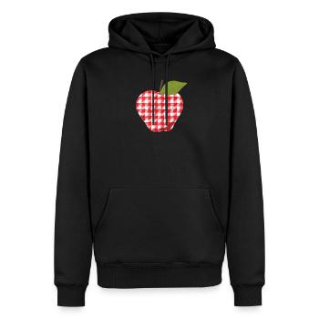 Buffalo Apple Willkommen zurück zu Schule Lehrer - Männer Premium Bio Hoodie - Schwarz - Vorne - Nico (187cm)