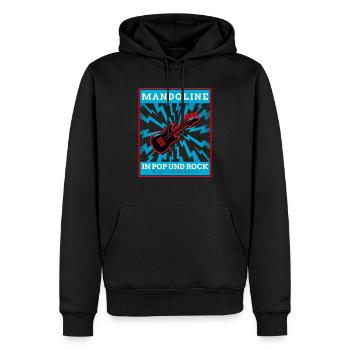 Mandoline in Pop und Rock - Magische Momente - Männer Premium Bio Hoodie - Schwarz - Vorne - Nico (187cm)