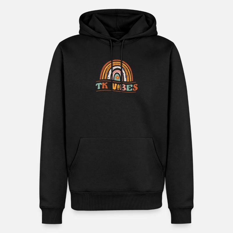 TK Vibes Enseignant Élève Enseignant - Sweat à capuche Premium bio Homme - noir
