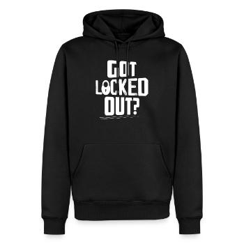 Got Locked Out? Lockpicker Locksmith - Männer Premium Bio Hoodie - Schwarz - Vorne - Nico (187cm)