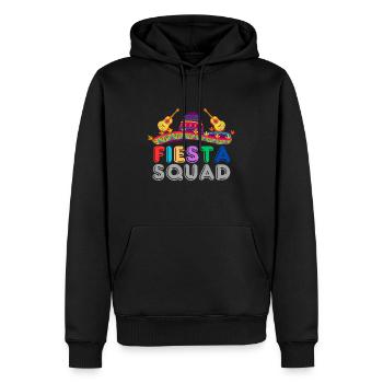 fiesta squad - Men’s Premium Organic Hoodie - black - Front - Nico (187cm)