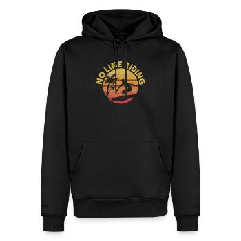 No Line Riding Wakesurfing Wake Surf Wakesurf Ride - Männer Premium Bio Hoodie - Schwarz - Vorne - Nico (187cm)