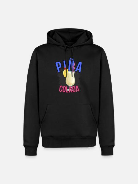 Pina Colada - Men’s Premium Organic Hoodie - black