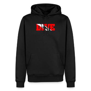 Tauchen Taucher Tauchen Schnorchler Schnorcheln - Männer Premium Bio Hoodie - Schwarz - Vorne - Nico (187cm)