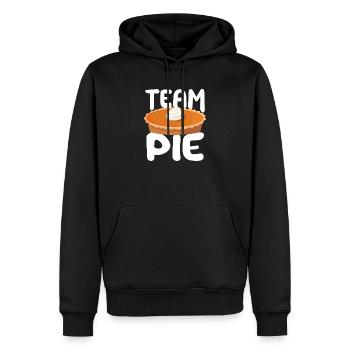 Équipe Pie Citrouille Thanksgiving Day Pèlerin Automne - Sweat à capuche Premium bio Homme - noir - Devant - Nico (187cm)