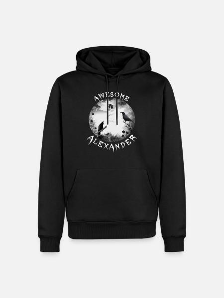 Alexander's Birthday Alex - Men’s Premium Organic Hoodie - black