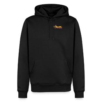 Pfau Fangschreckenkrebse Stomatopoda Crustacea - Männer Premium Bio Hoodie - Schwarz - Vorne - Nico (187cm)