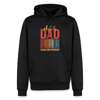Cheer Dad Cheerleader Cheerleading - Männer Premium Bio Hoodie - Schwarz - Vorne - Nico (187cm)