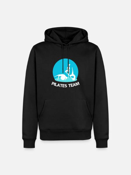 Pilates Team - Men’s Premium Organic Hoodie - black