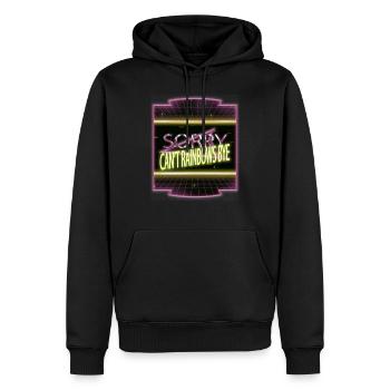 lgbtq love 30th anniversary funny activist tshirts - Männer Premium Bio Hoodie - Schwarz - Vorne - Nico (187cm)