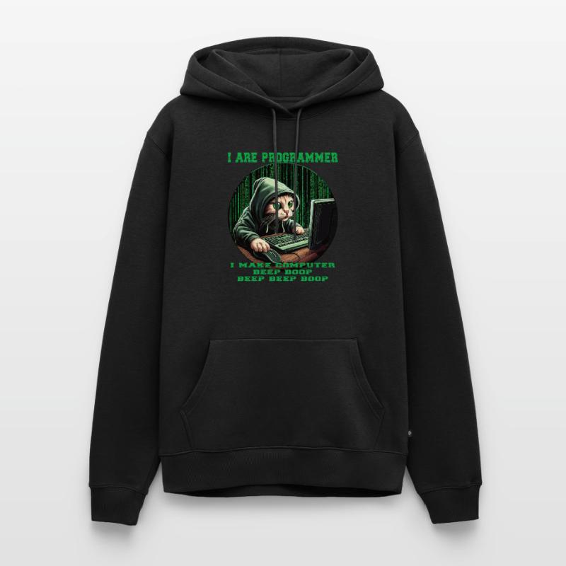 Ich bin Programmierer Männer Premium Bio Hoodie