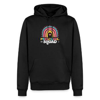 Vorschule Kader Lehrer Student Lustig 100. Tag der - Männer Premium Bio Hoodie - Schwarz - Vorne - Nico (187cm)