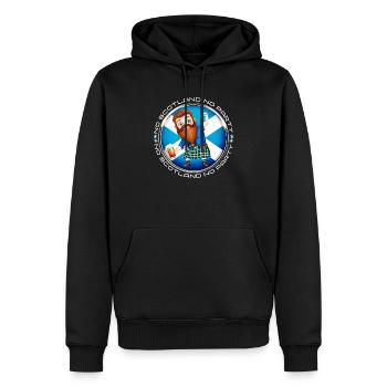 Kein Schottland Keine Partei Schottisch - Männer Premium Bio Hoodie - Schwarz - Vorne - Nico (187cm)