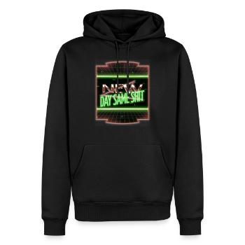 cats sayings winter awesome birthday present - Männer Premium Bio Hoodie - Schwarz - Vorne - Nico (187cm)