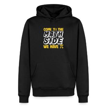 Allez sur la page des maths, nous avons Pi Tag Geek - Sweat à capuche Premium bio Homme - noir - Devant - Nico (187cm)