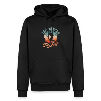 Tap Dancer For Life Tap Dancing Tap Dance - Männer Premium Bio Hoodie - Schwarz - Vorne - Nico (187cm)