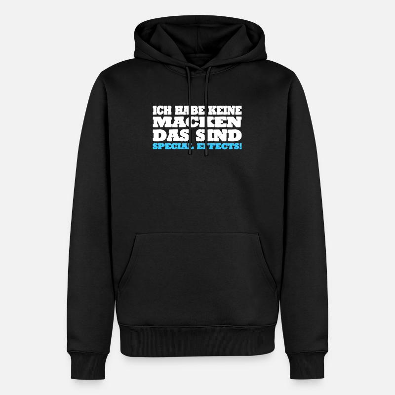 Spruch Geschenkidee Sarkastisch - Männer Premium Bio Hoodie - Schwarz