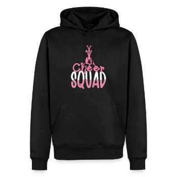 Cheer Squad Pom-pom girl Pom-pom girl - Sweat à capuche Premium bio Homme - noir - Devant - Nico (187cm)