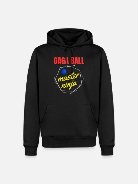Super Gaga Ball Dodger Dodgeball - Men’s Premium Organic Hoodie - black