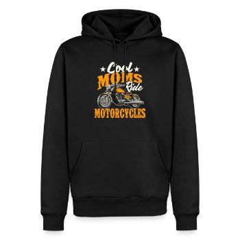 Coole Mütter fahren Motorräder Biker Muttertag - Männer Premium Bio Hoodie - Schwarz - Vorne - Nico (187cm)