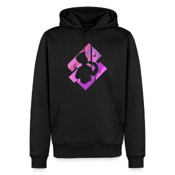 Singen Karaoke - Männer Premium Bio Hoodie - Schwarz - Vorne - Nico (187cm)