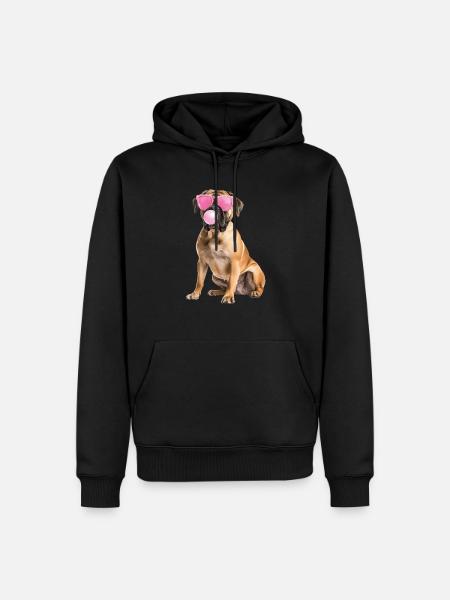 Bullmastiff - Männer Premium Bio Hoodie - Schwarz
