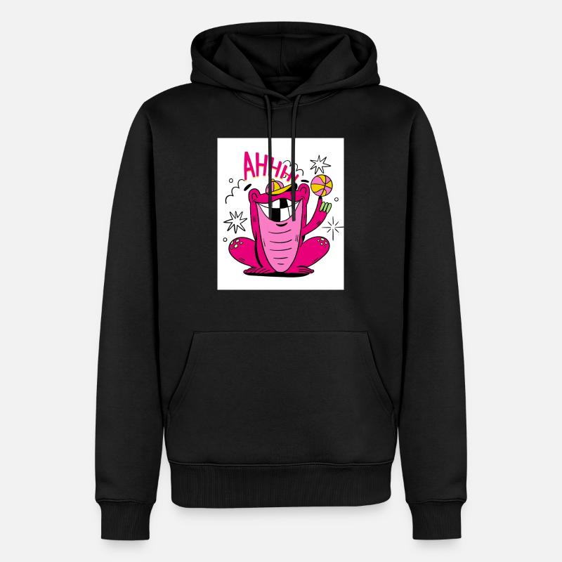 FannyFROG33 - Sweat à capuche Premium bio Homme - noir