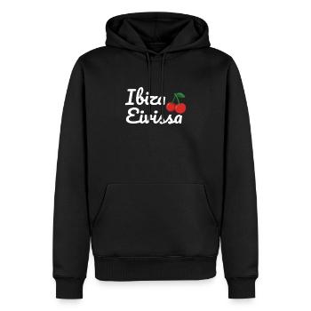 Ibiza Eivissa Urlaub - Männer Premium Bio Hoodie - Schwarz - Vorne - Nico (187cm)