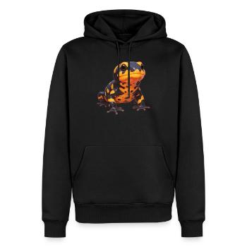 Salamanders Salamander - Men’s Premium Organic Hoodie - black - Front - Nico (187cm)