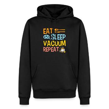 Reinigung Liebhaber Reinigungskraft - Männer Premium Bio Hoodie - Schwarz - Vorne - Nico (187cm)