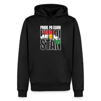 Pride Passion Kurdistan Kurde Kurden - Männer Premium Bio Hoodie - Schwarz - Vorne - Nico (187cm)