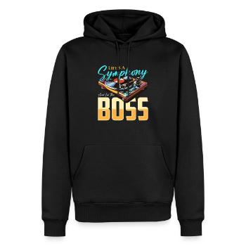 Music Director Life's A Symphony Choir Director - Männer Premium Bio Hoodie - Schwarz - Vorne - Nico (187cm)