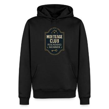 Erster Hauskäufer Geschenk Neuhause-besitzer Humor - Männer Premium Bio Hoodie - Schwarz - Vorne - Nico (187cm)
