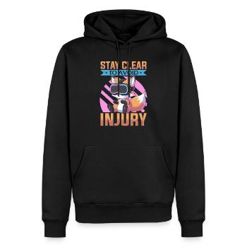 Gaming Fox VR Gamer - Sweat à capuche Premium bio Homme - noir - Devant - Nico (187cm)