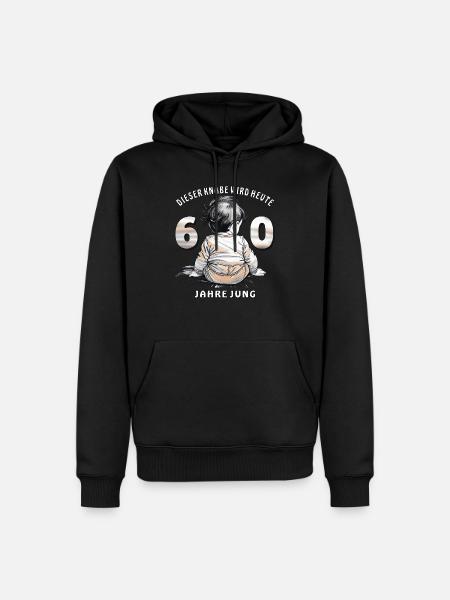 CHILD BIRTHDAY BOY - Men’s Premium Organic Hoodie - black