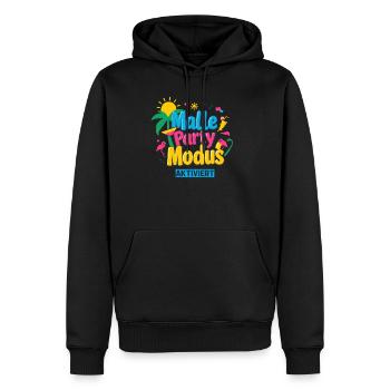 Malle Party Modus Aktiviert Mallorca Gruppen Shirt - Männer Premium Bio Hoodie - Schwarz - Vorne - Nico (187cm)