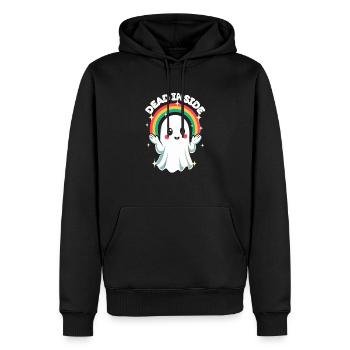 Dead Inside - Süßer Geist - Männer Premium Bio Hoodie - Schwarz - Vorne - Nico (187cm)