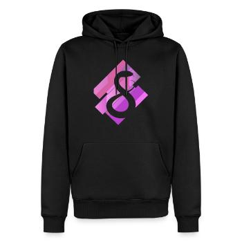 Schlangen Schlangenbiss Schlangenmensch - Männer Premium Bio Hoodie - Schwarz - Vorne - Nico (187cm)