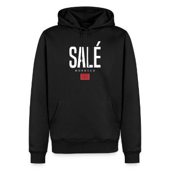 Salé Marokko - Männer Premium Bio Hoodie - Schwarz - Vorne - Nico (187cm)