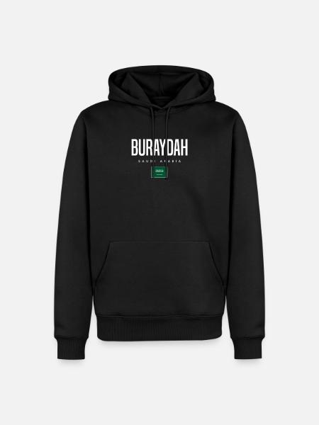 Buraydah Saudi-Arabien - Männer Premium Bio Hoodie - Schwarz