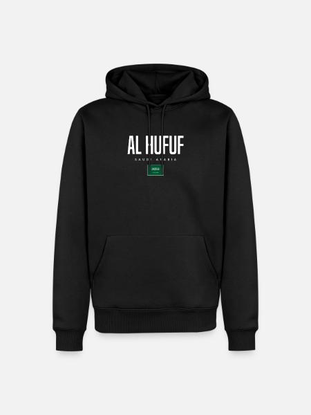 Al Hufuf Saudi Arabia - Men’s Premium Organic Hoodie - black