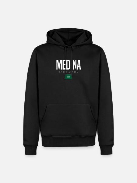 Medina Saudi Arabia - Men’s Premium Organic Hoodie - black