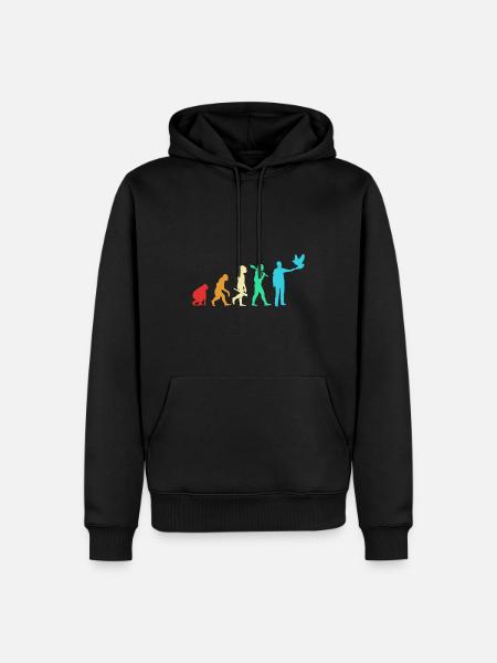 Pigeons Pigeon - Men’s Premium Organic Hoodie - black