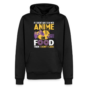 Wenn dies bei dem animierten Videospiel nicht der Fall ist, tun Sie - Männer Premium Bio Hoodie - Schwarz - Vorne - Nico (187cm)